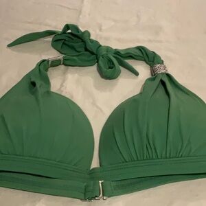 Venus bikini top olive green